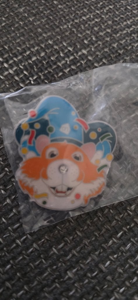 carnavals Hamster pin AH nieuw, Verzamelen, Ophalen of Verzenden, Nieuw
