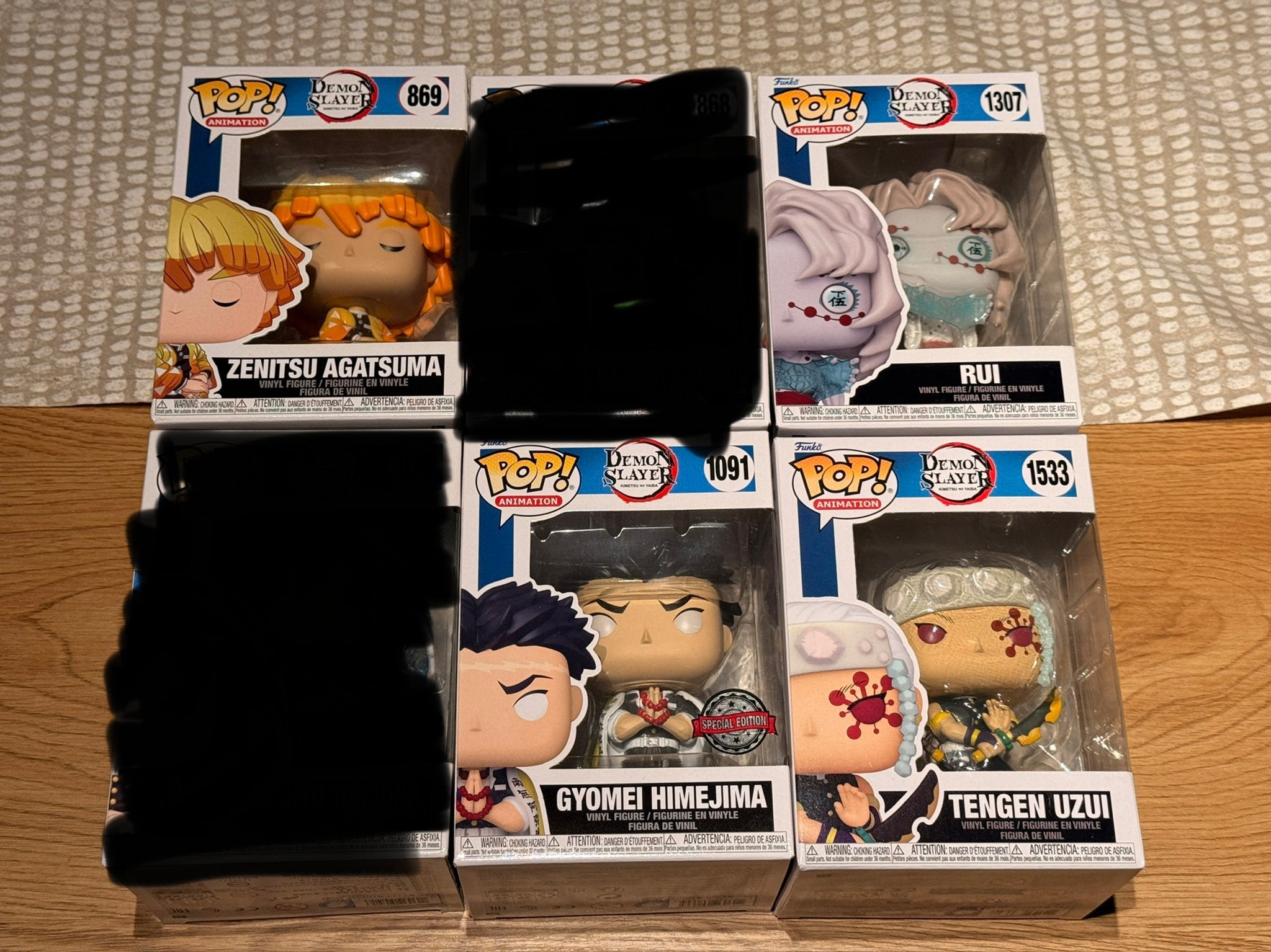 Funko Pop! Demon Slayer Collectie (4 stuks), Verzamelen, Ophalen of Verzenden, Zo goed als nieuw