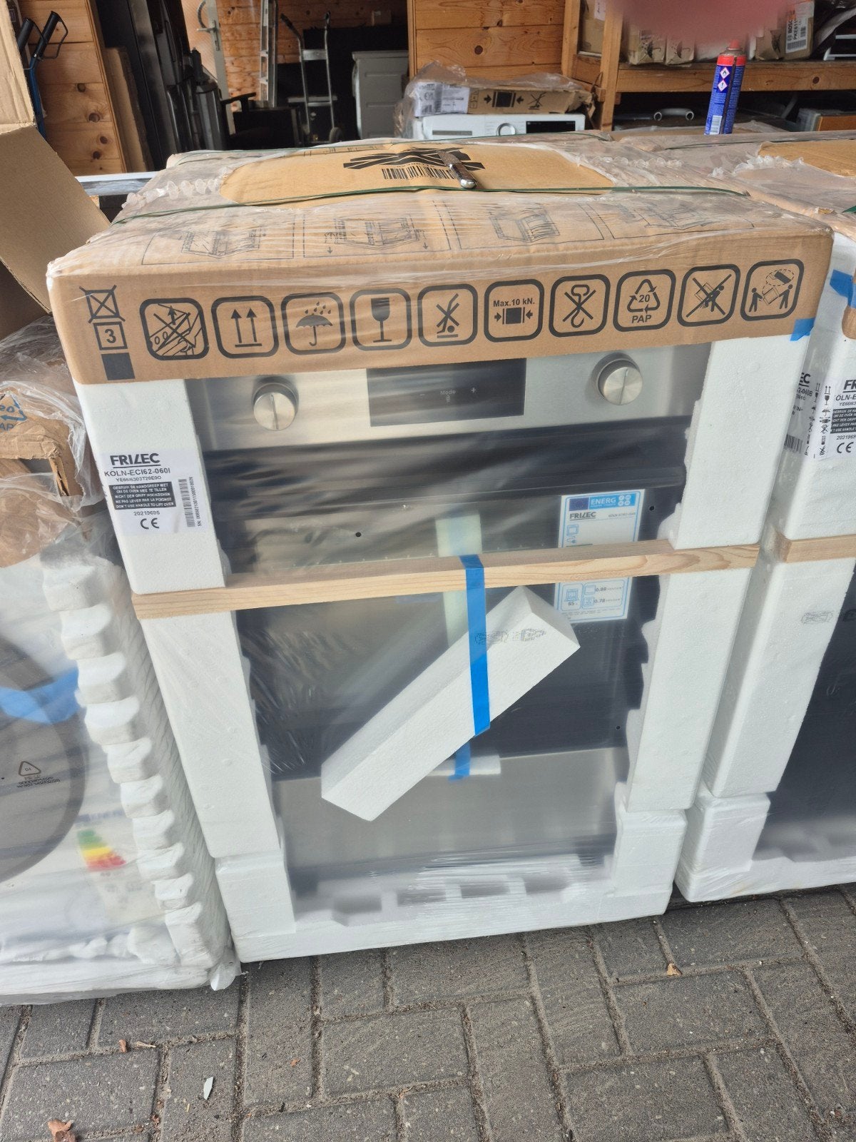 nieuwe frilec inductie fornuis met hetelucht oven 60cm breed, Ophalen, Hete lucht, 60 cm of meer, Nieuw