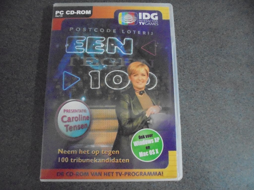 PC Spel Een tegen 100, Puzzel en Educatief, 2 spelers, Ophalen of Verzenden, Zo goed als nieuw