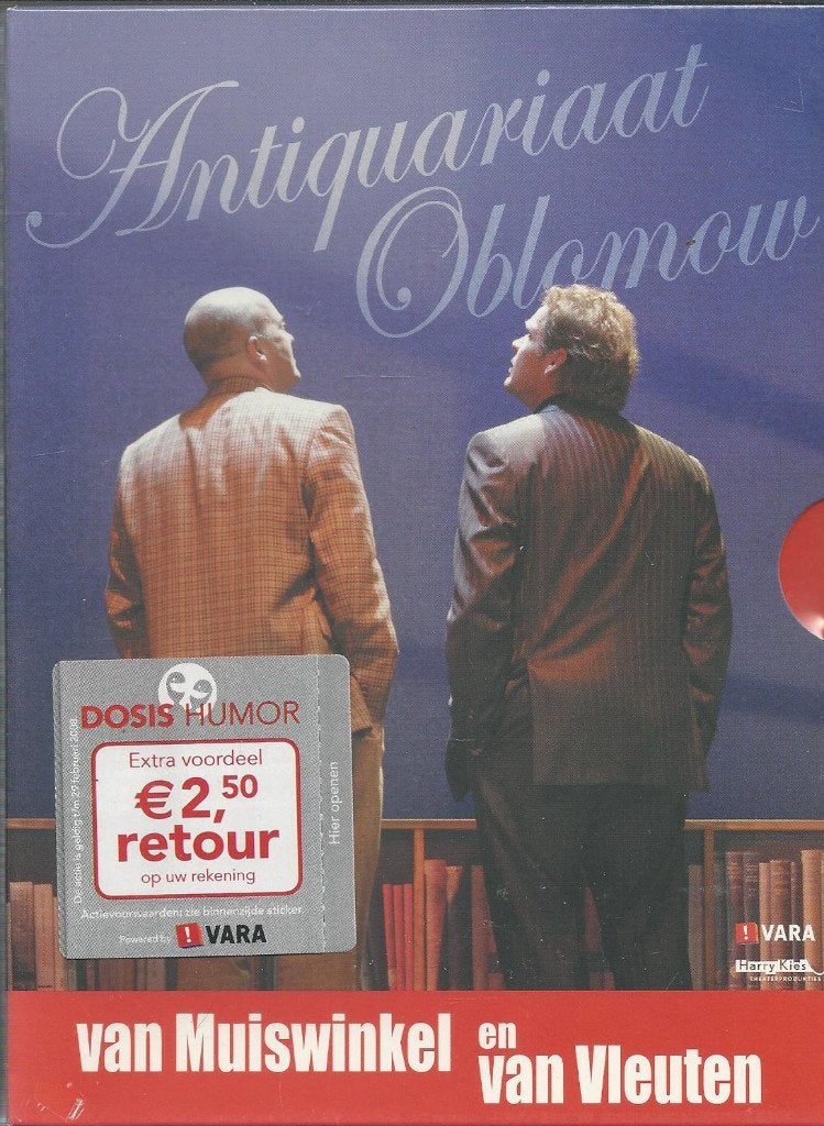 Van Muiswinkel en Van Vleuten - Antiquariaat oblomow, Stand-up of Theatershow, Overige artiesten, Alle leeftijden, Ophalen of Verzenden