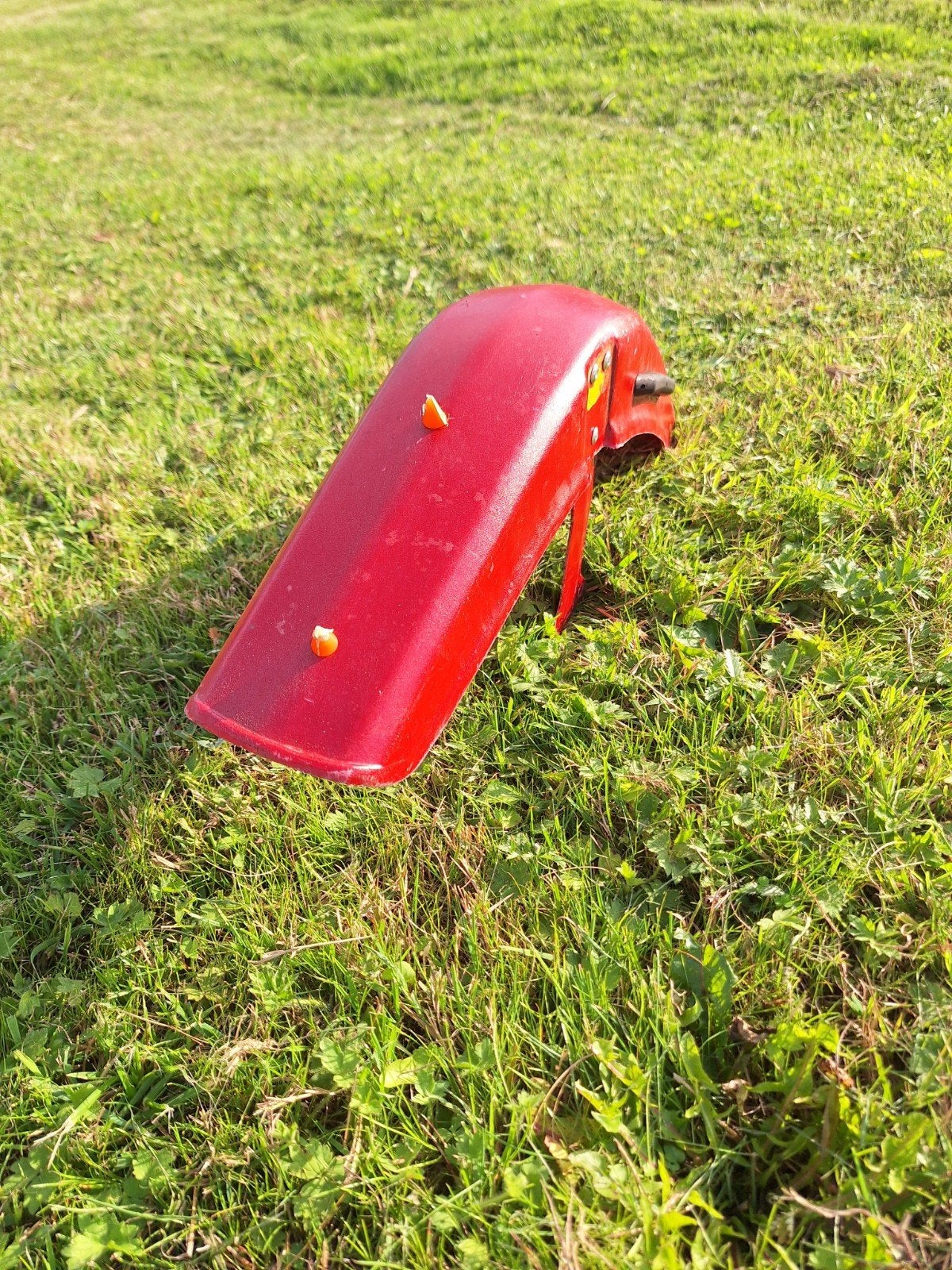 gilera citta voorspatbord rood, Ophalen of Verzenden, Gebruikt, Kap, Gilera citta