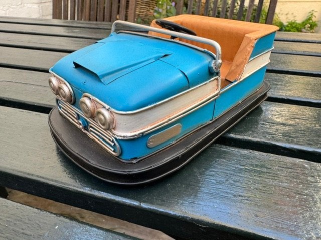 blikken botsauto in sixties stijl, Antiek en Kunst, Ophalen of Verzenden