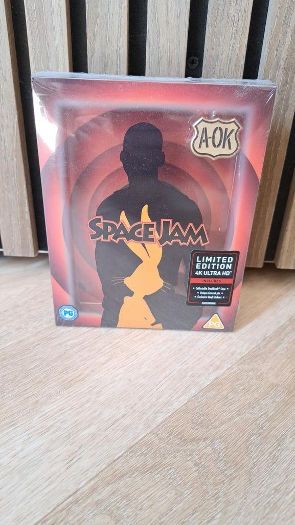 Titans of Cult - Space Jam 4K Limited Edition Steelbook, Tekenfilm, Boxset, Ophalen of Verzenden, Nieuw in verpakking