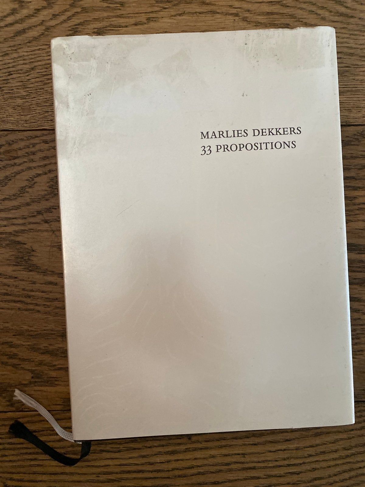 Marlies Dekkers: 33 Propositions - Boek over lingerie, Ophalen of Verzenden, Gelezen, Nederland