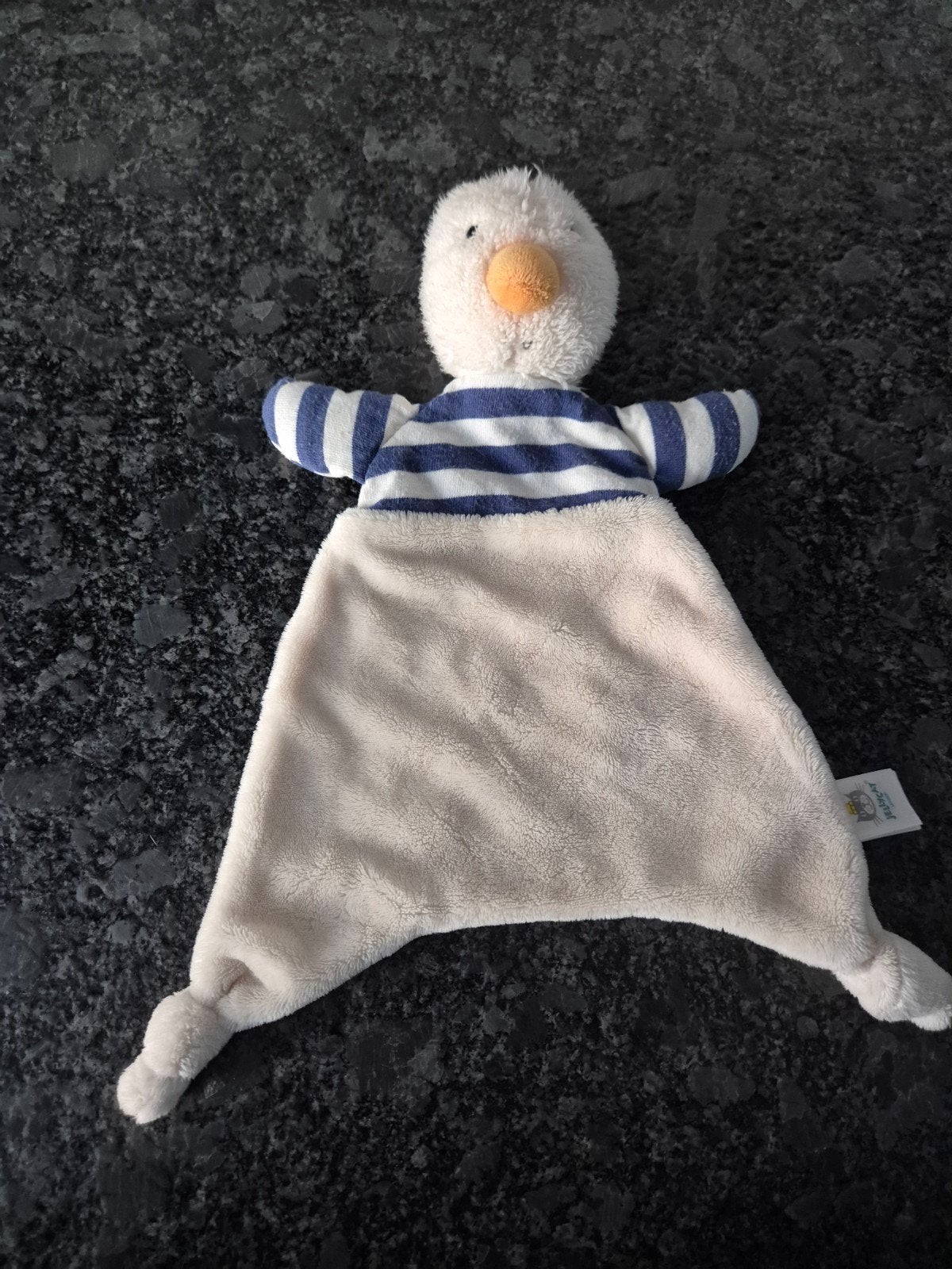 Jellycat - Knuffeldoekje Eend Bredita Duck Soother, Ophalen of Verzenden, Gebruikt, Eend