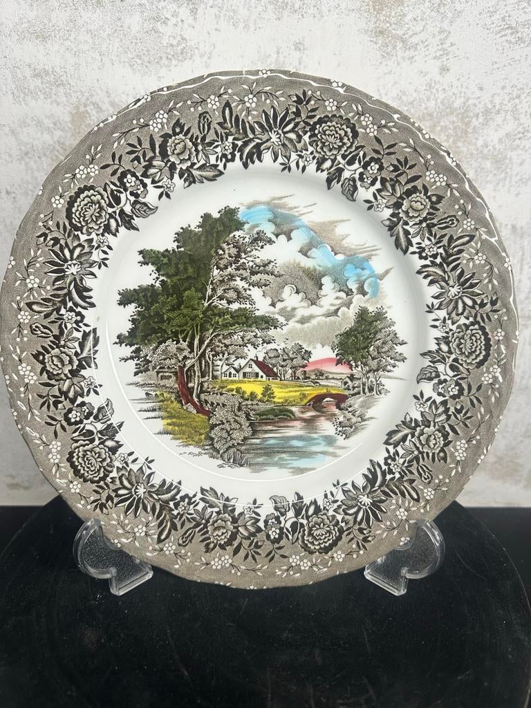 Vintage W.H. Grindley & Co. Ltd. 'Country Style' bord, Ophalen of Verzenden