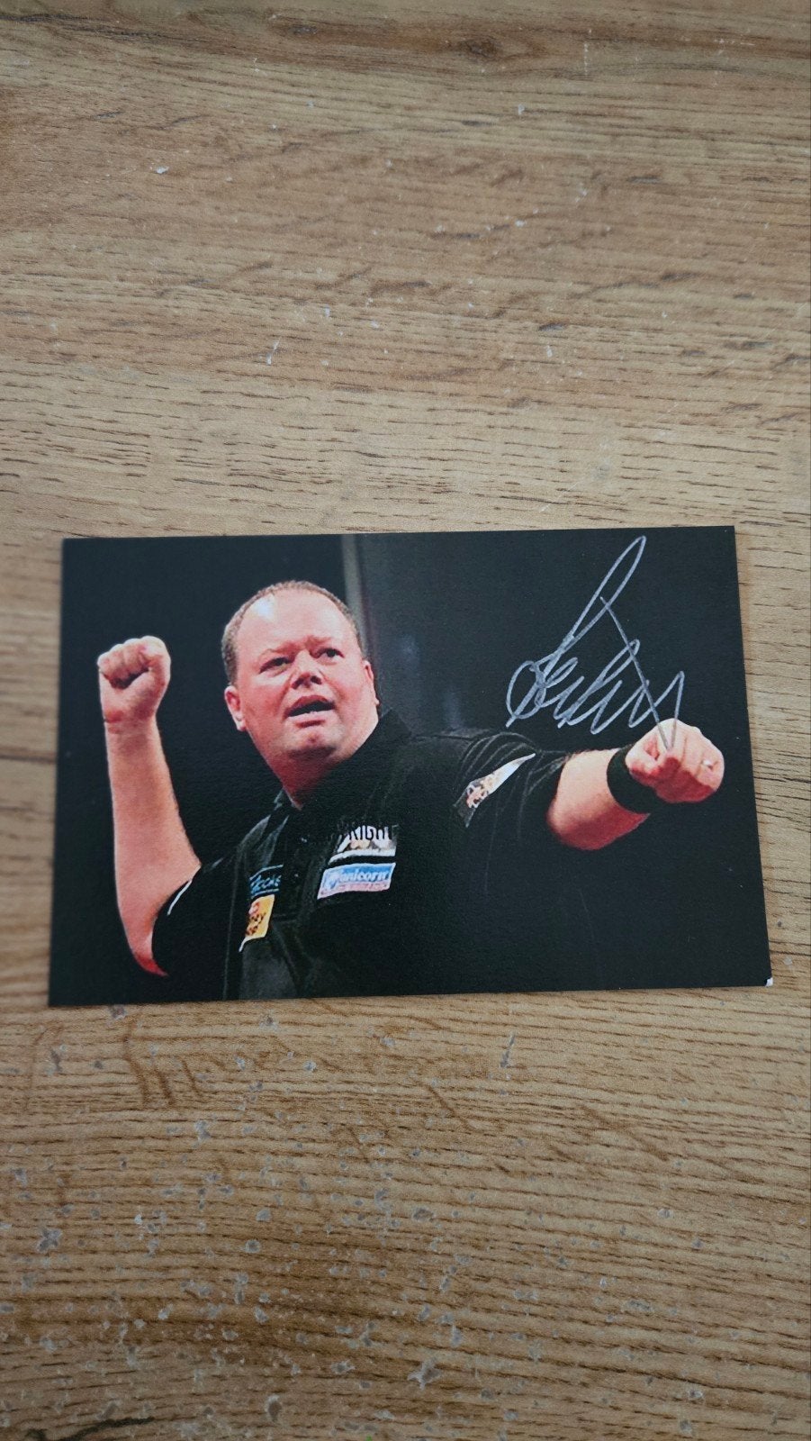 Ansichtkaart Raymond van Barneveld Darts, Ophalen of Verzenden, Darts, RVB, RVB