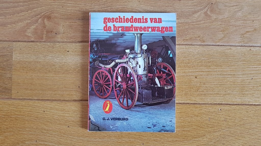 geschiedenis van de brandweerwagen, G.J. Verburg, Boeken, Gelezen, G.J, Verburg, Ophalen of Verzenden, Overige onderwerpen