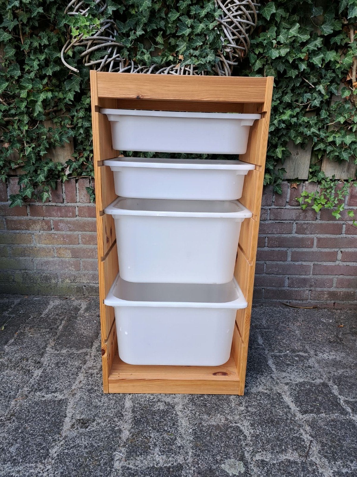 Trofast Ikea hoog model 90x44x30, Ophalen, Gebruikt, 5 laden of meer, 50 tot 100 cm