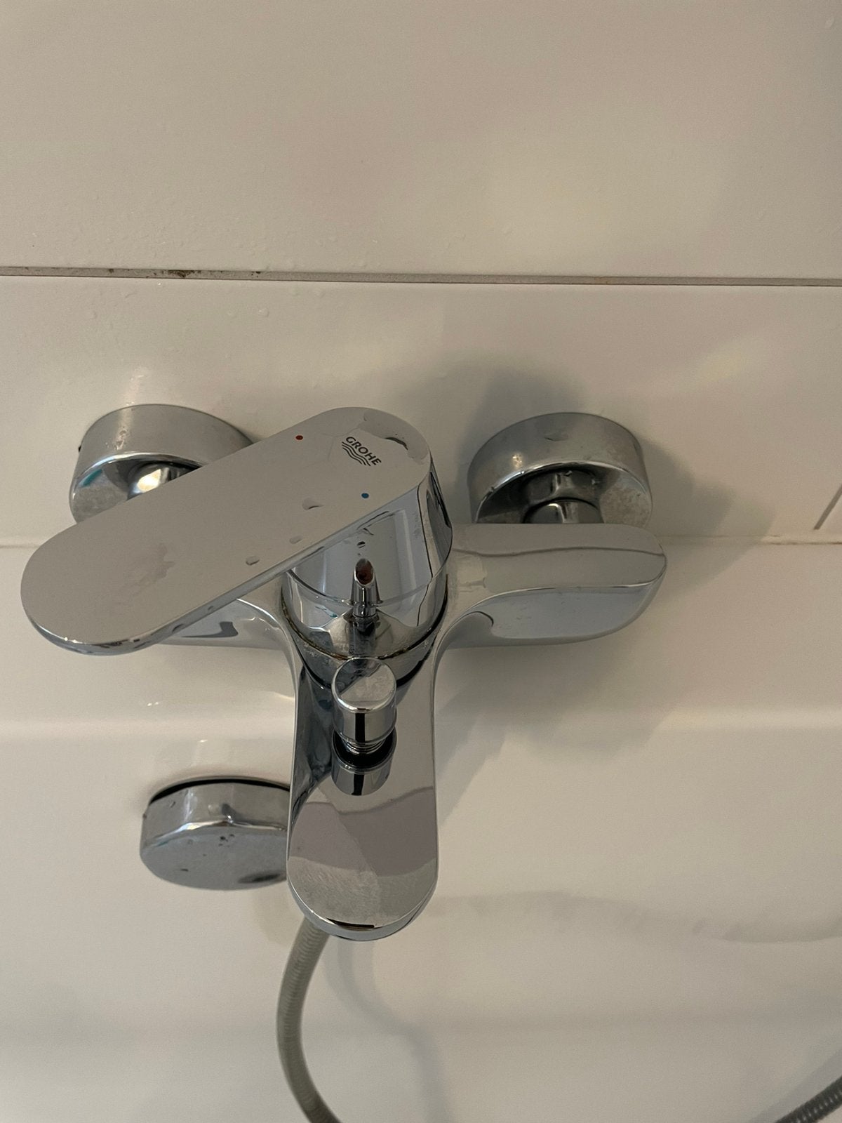Grohe badkraan/mengkraan met handdouche, Doe-het-zelf en Verbouw, Ophalen, Gebruikt, Kraan