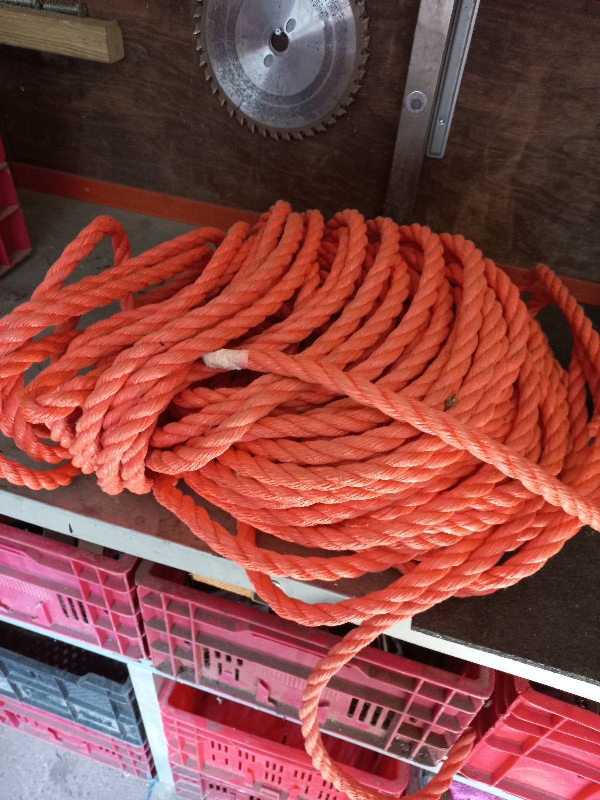 touw  40 meter  20 mm. dik, Ophalen, Nieuw