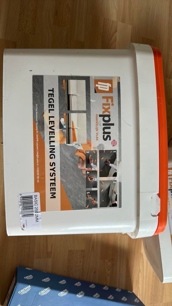 Tegel levelingsset 2mm, 60 cm of meer, Zo goed als nieuw, Minder dan 5 m², Wandtegels