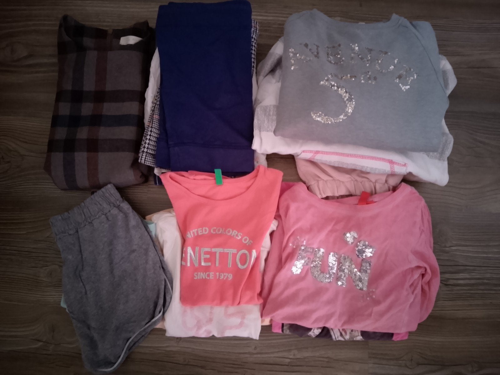Kledingpakket Meisje Maat 128, 16 stuks, Ophalen, Gebruikt, Meisje, Overige typen