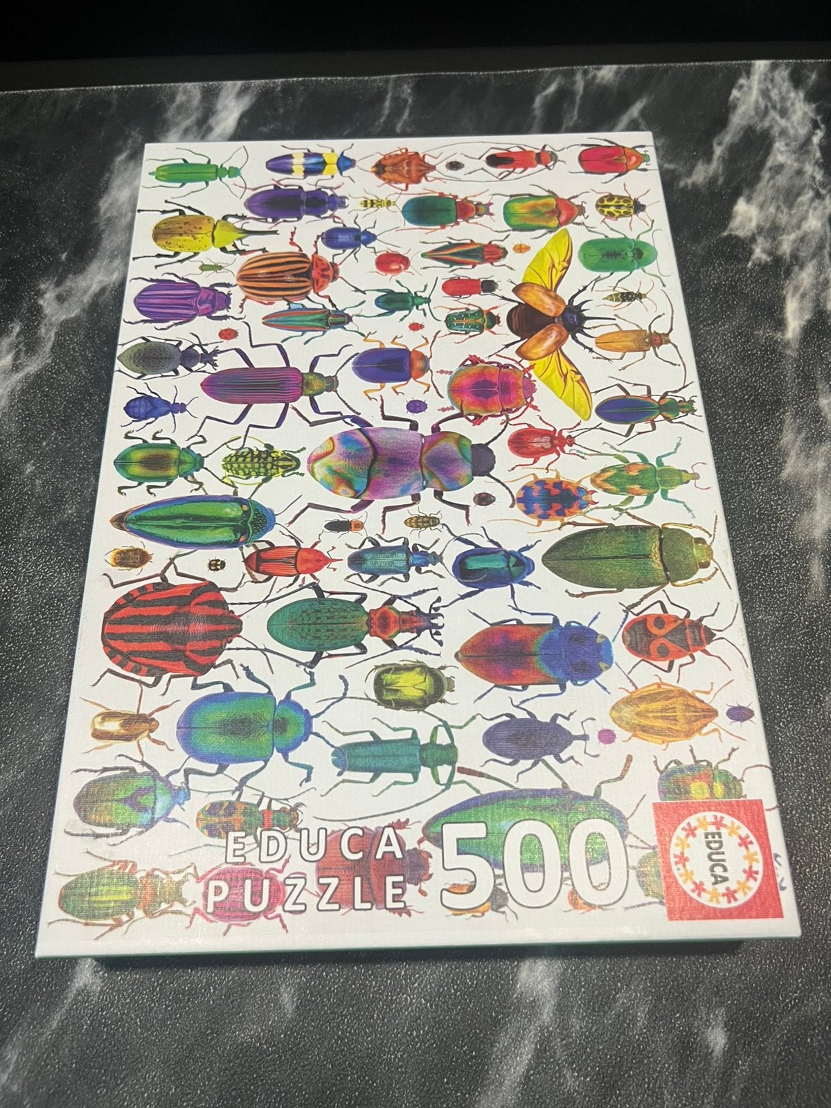 Educa puzzel 500 stukjes Kevers, Ophalen of Verzenden, 500 t/m 1500 stukjes, Zo goed als nieuw