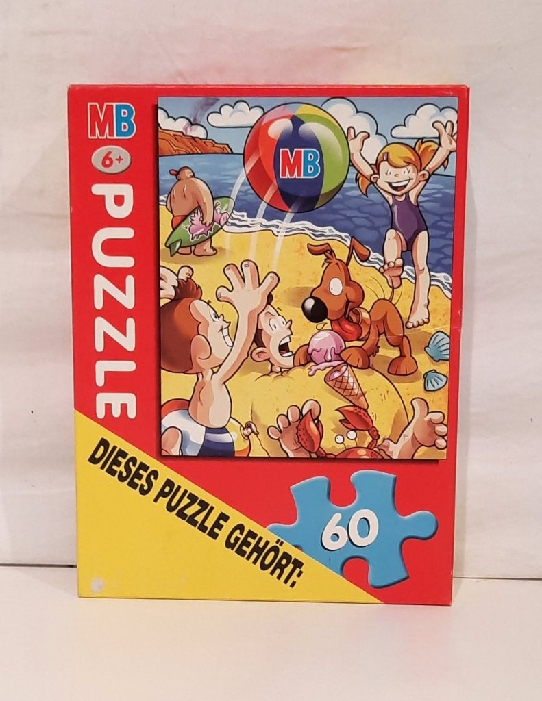 MB puzzel 60 st, Ophalen of Verzenden, Minder dan 500 stukjes