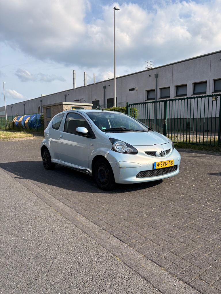 Toyota Aygo 2006 Blauw, Auto's, Toyota, Particulier, Aygo, ABS, Airbags, Android Auto, Apple Carplay, Bluetooth, Mistlampen, Navigatiesysteem