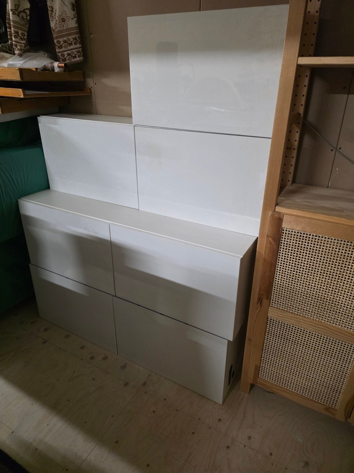 IKEA wandkastjes wit - Modulaire opbergoplossing, Huis en Inrichting, Ophalen, Overige materialen, Gebruikt, 100 tot 150 cm