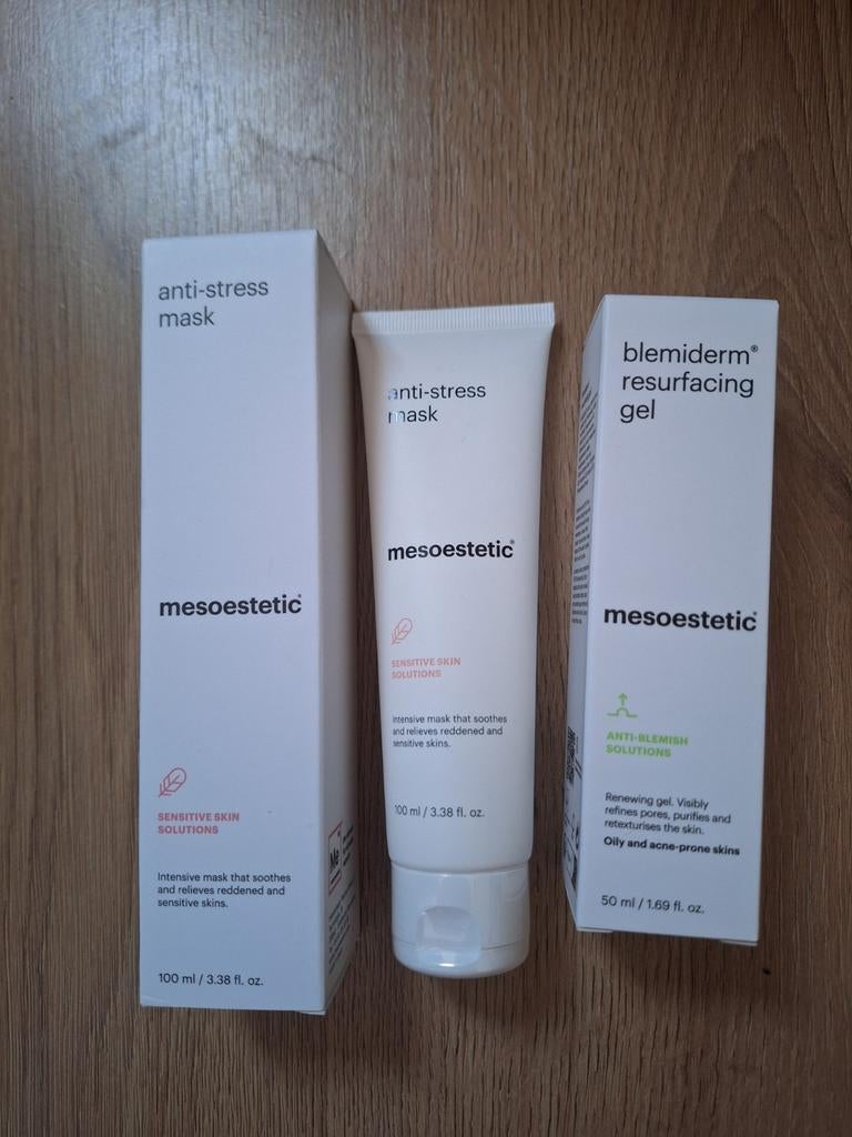 Mesoestetic producten MAG WEG VOOR €100,-, Ophalen of Verzenden, Nieuw, Gehele gezicht, Verzorging