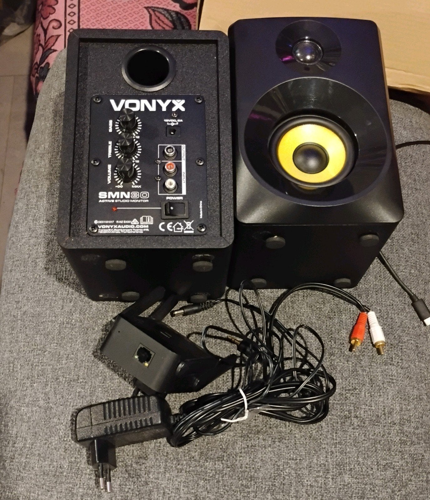 Vonyx SMN30 actieve studio monitoren - Zo goed als nieuw, Overige merken, Studiomonitor, Ophalen of Verzenden, Zo goed als nieuw