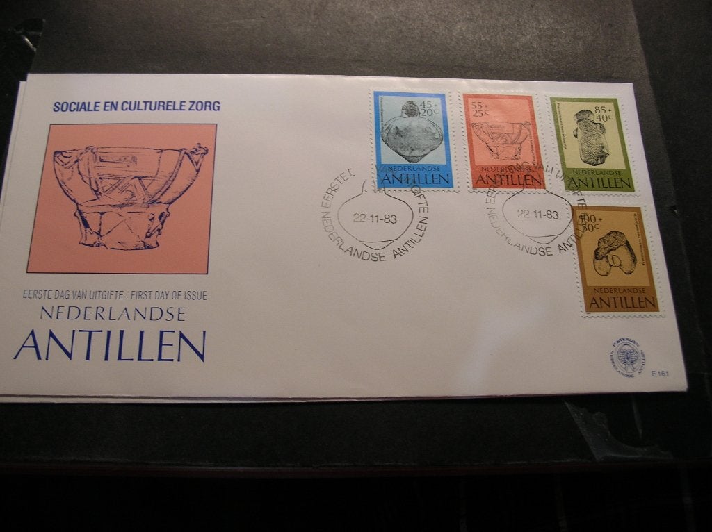 FDC Ned Antillen 1983 Cultuur, Postzegels en Munten, Postzegels | Europa | Overig, Verzenden, Overige landen, Postfris