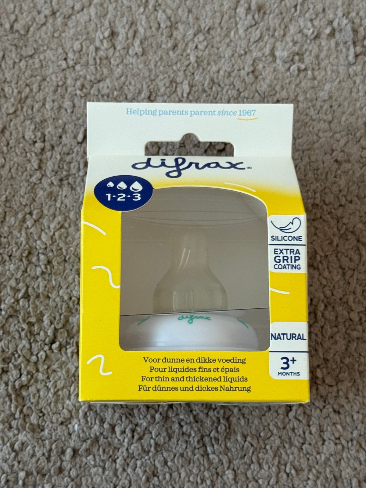 Difrax 123 spenen NIEUW, Kinderen en Baby's, Verzenden, Nieuw, Overige typen