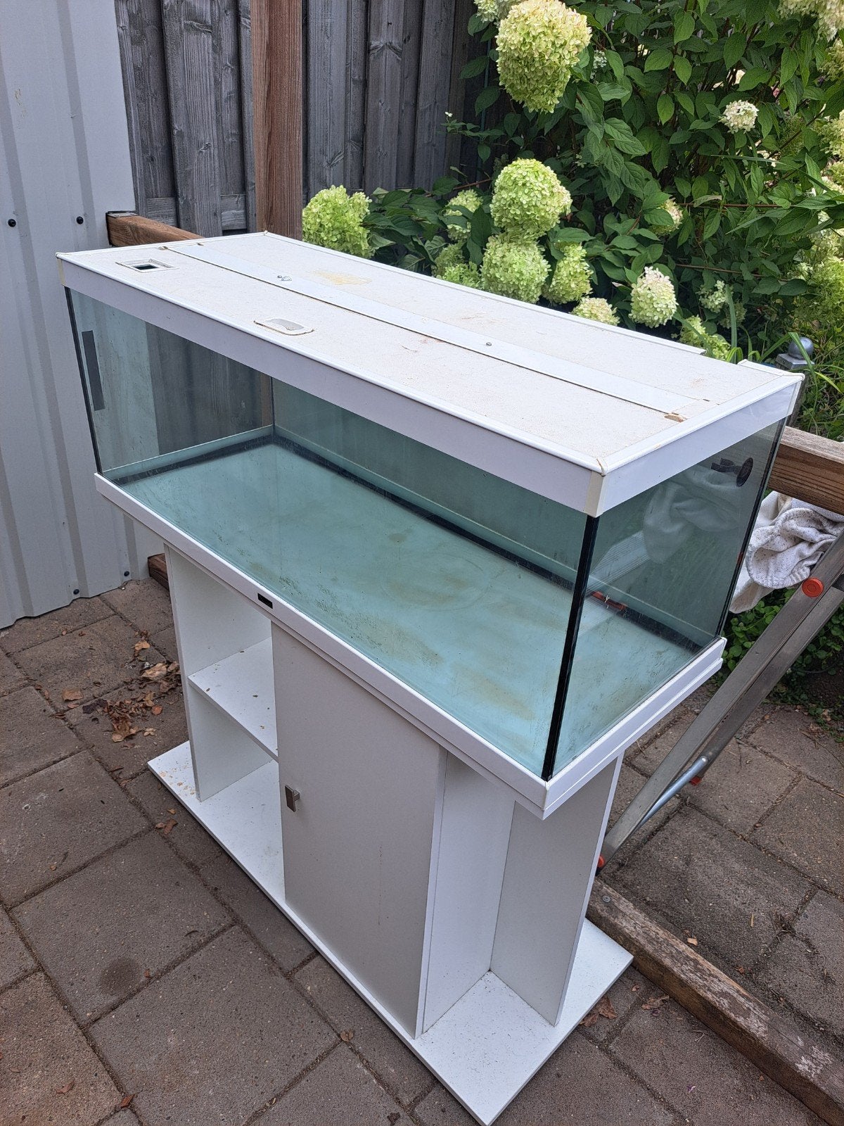 twee aquariums., Ophalen, Gebruikt, Leeg aquarium