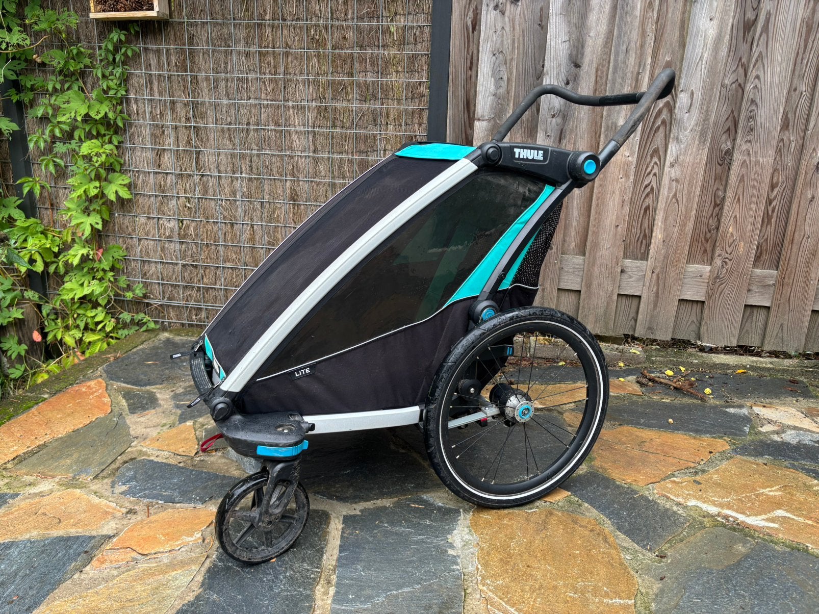 Thule Chariot Lite single, Ophalen, Gebruikt, Opvouwbaar, Minder dan 20 kg
