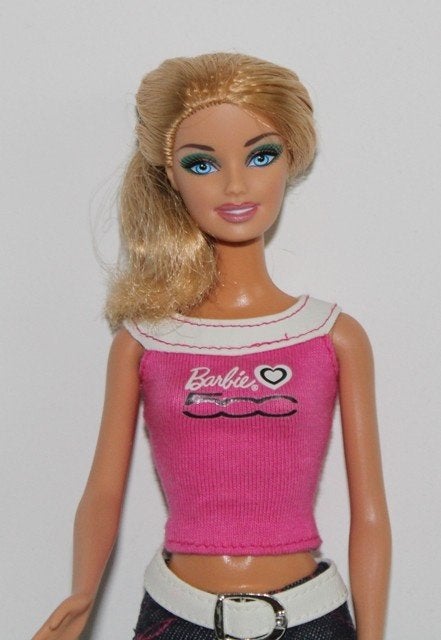 Barbie "Fiat 500" pop, Ophalen of Verzenden, Zo goed als nieuw, Barbie