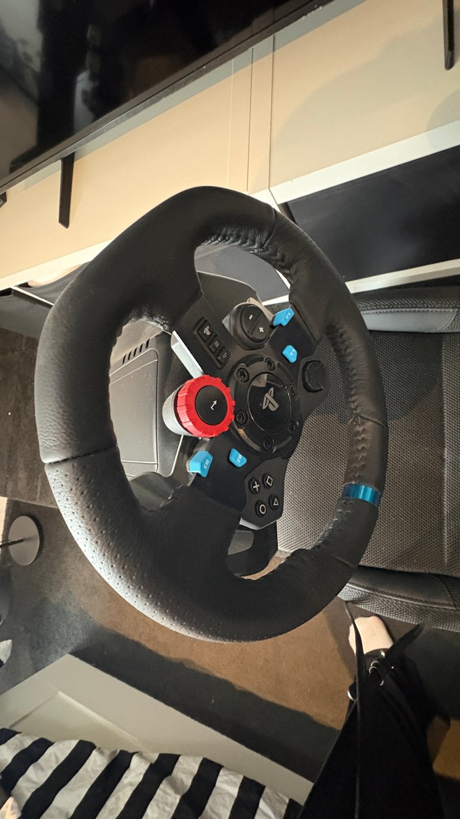 Playset PlayStation met stuur en pedalen - Zo goed als nieuw, Ophalen, Zo goed als nieuw, Racen en Vliegen