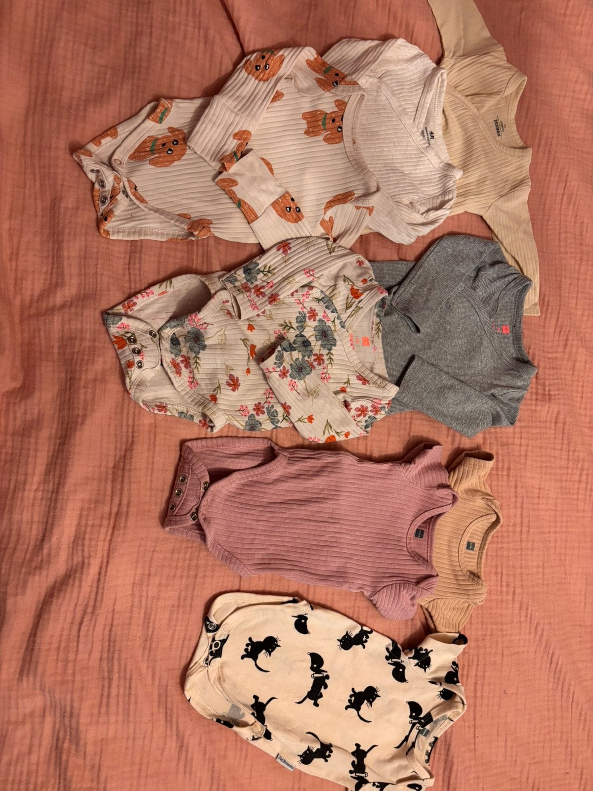 8x (meegroei) romper pakket 50-56, Ophalen of Verzenden, Gebruikt, Maat 50