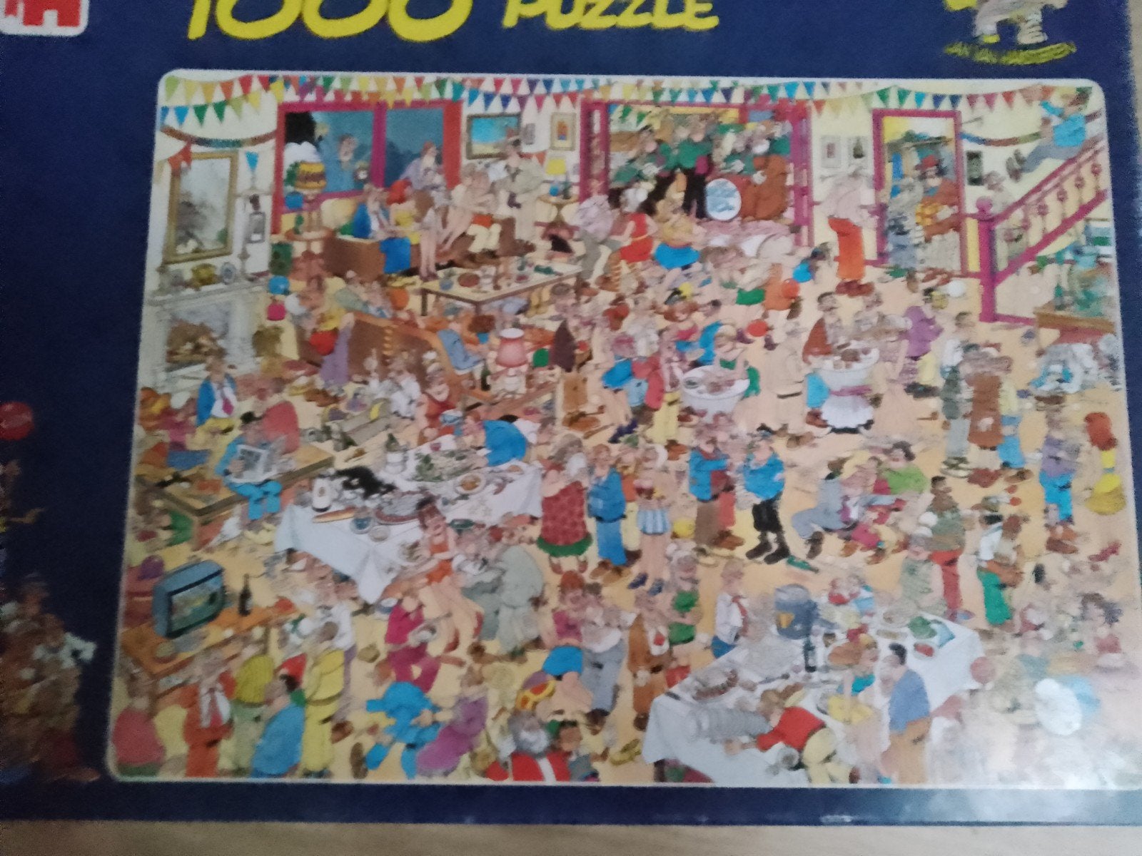 Jan van Haasteren Puzzels - 2x 1000 stukjes, Ophalen of Verzenden, 500 t/m 1500 stukjes, Zo goed als nieuw, Legpuzzel