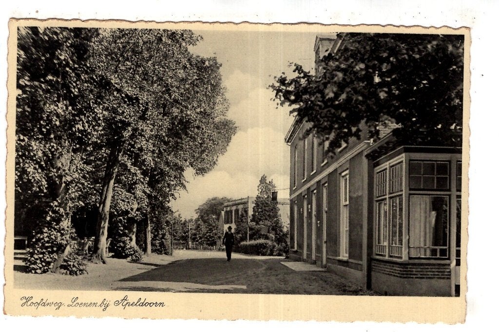 Loenen bij Apledoorn  Hoofdweg 1940, Verzenden, 1920 tot 1940, Gelopen, Gelderland