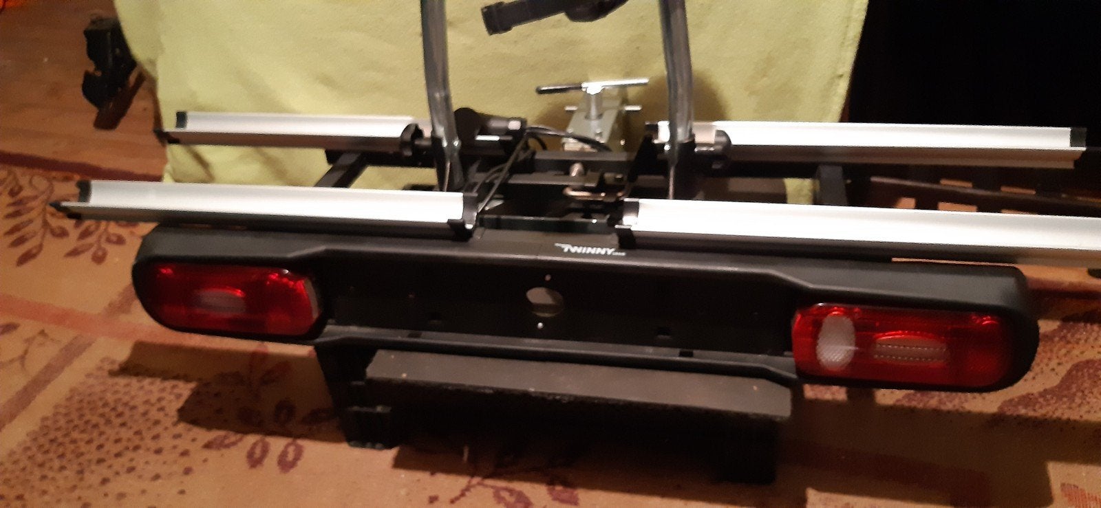 Twinny load fietsen drager e base, Ophalen, Gebruikt, Trekhaakdrager