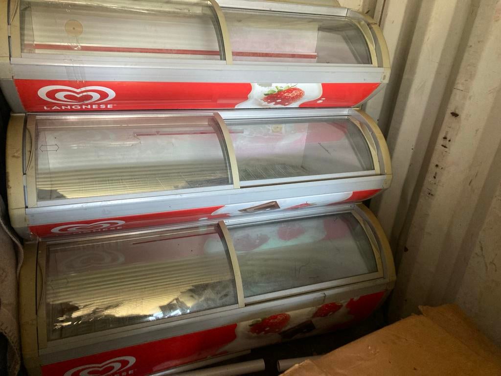 Langnese vrieskist, Ophalen, Vrieskist, Gebruikt, Minder dan 85 cm