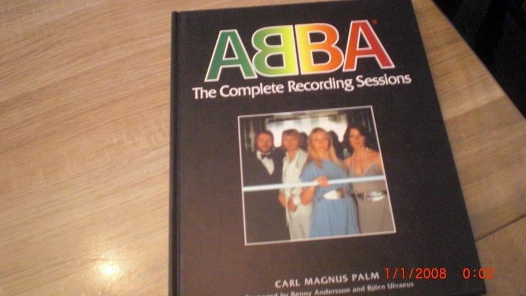 ABBA Boek The Complete Recording Sessions, Ophalen of Verzenden, Zo goed als nieuw, Boek, Tijdschrift of Artikel