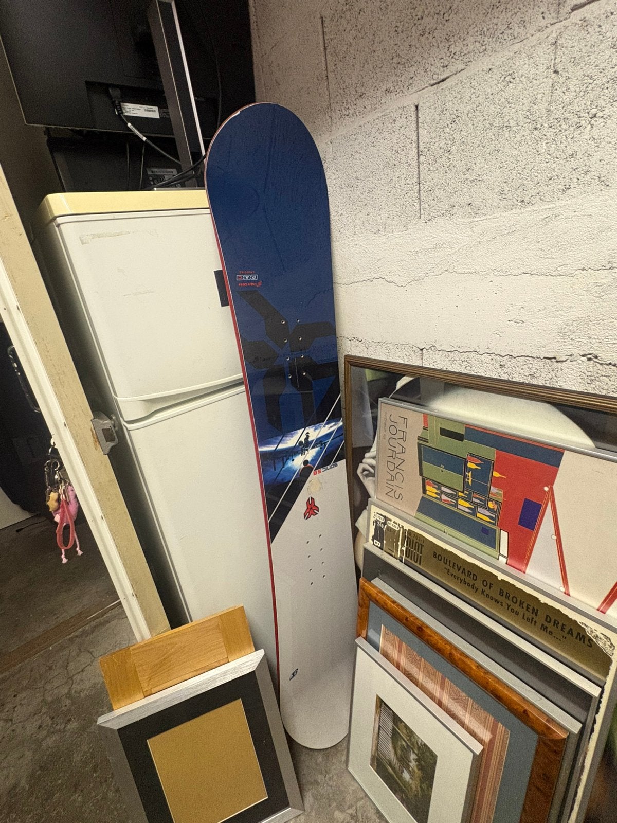 Board zonder binders en schoenen, Ophalen, Gebruikt, Board