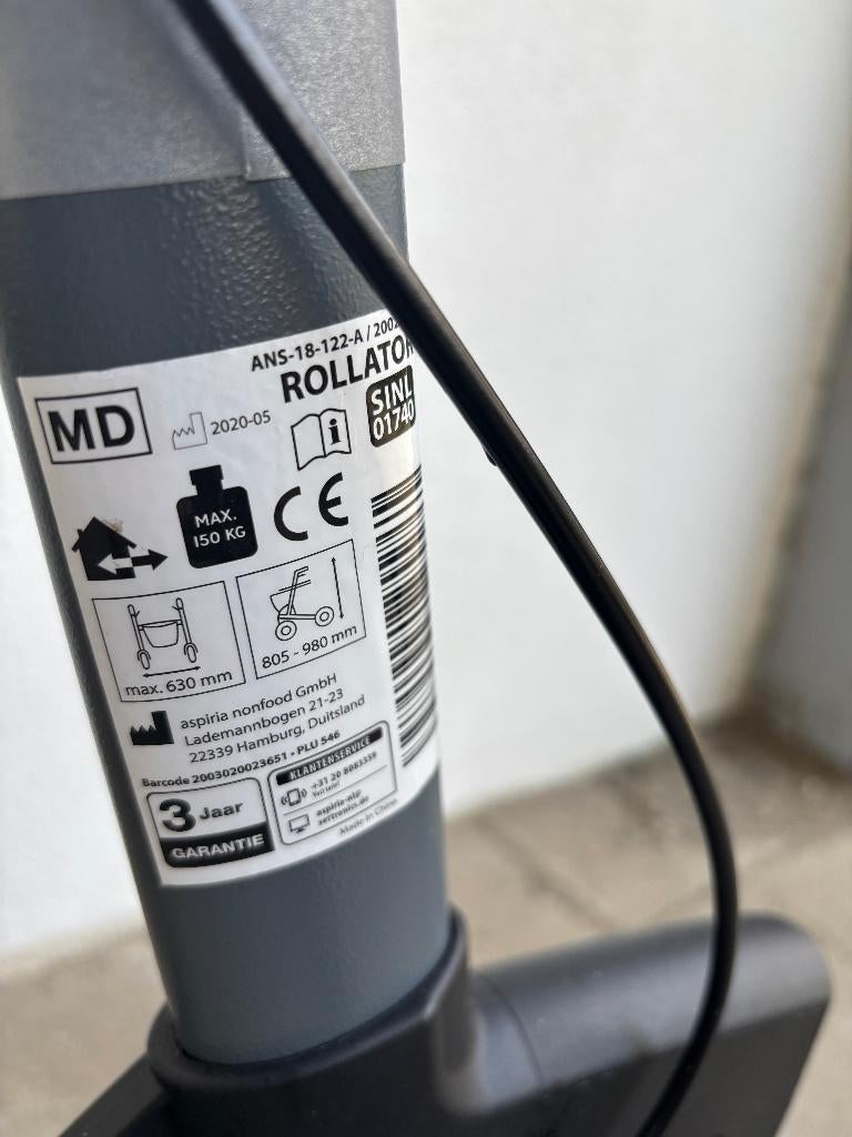 Nr 33... Rollator lichtgewicht aldi, Diversen, Rollators, Ophalen, Gebruikt, ., Aldi