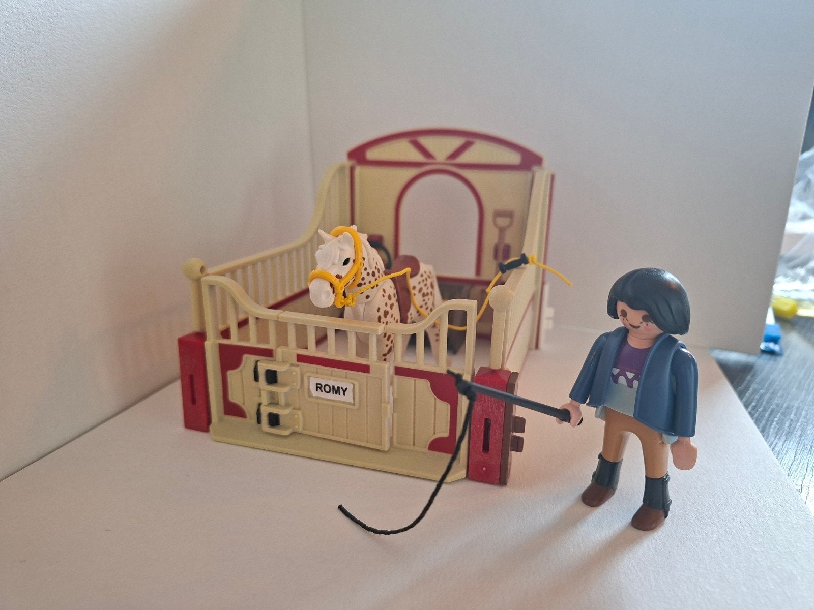 Playmobil 5107: krabstrupper met paardenbox, Kinderen en Baby's, Speelgoed | Playmobil, Ophalen, Gebruikt, Complete set, Country