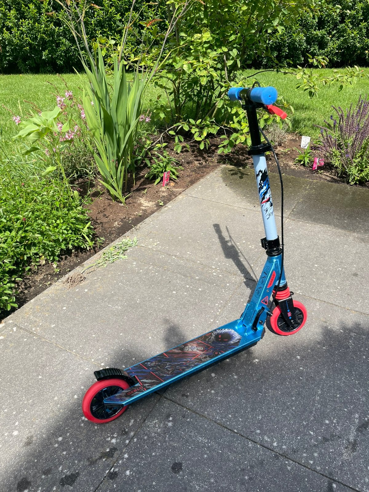 Oxelo Step Nieuw Opvallende graphic print, Fietsen en Brommers, Ophalen, Nieuw, Gewone step