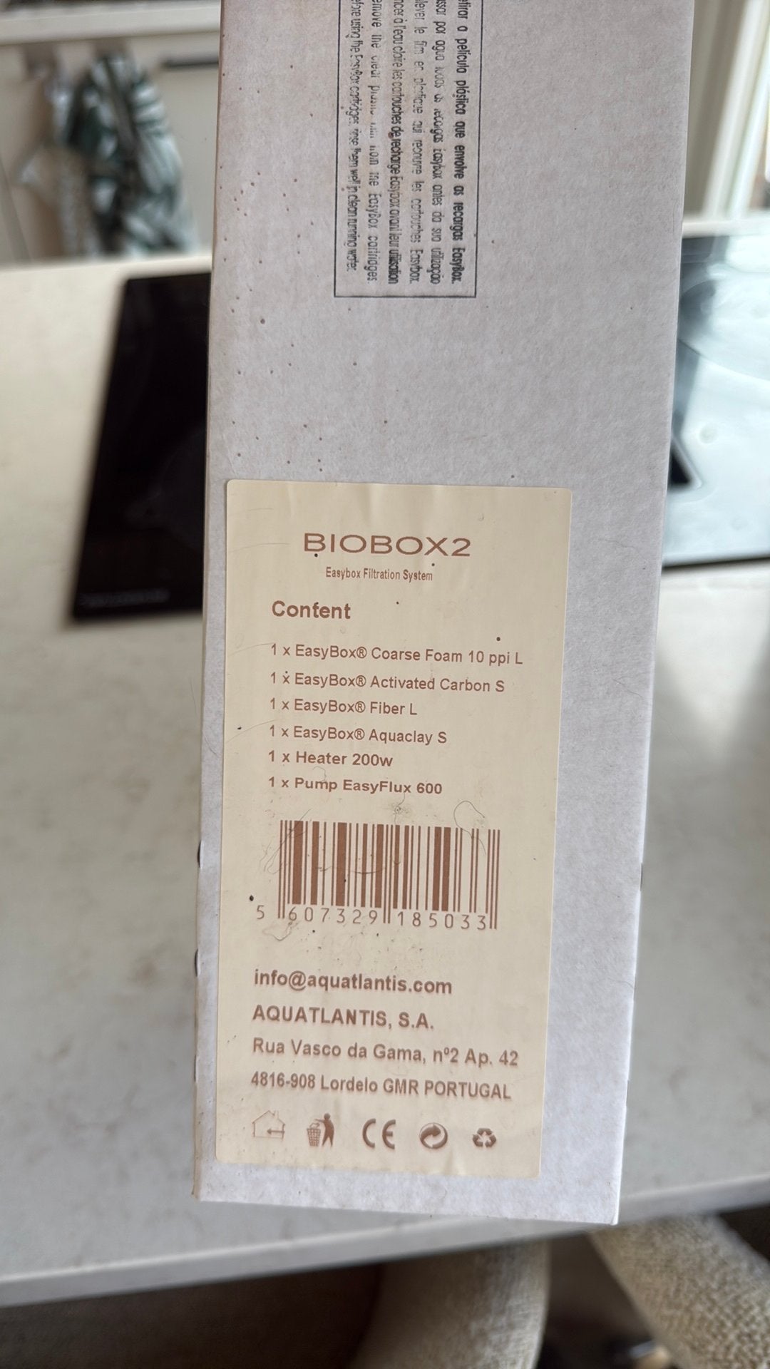 Aquarium filter set, Ophalen, Zo goed als nieuw, Mode algemeen