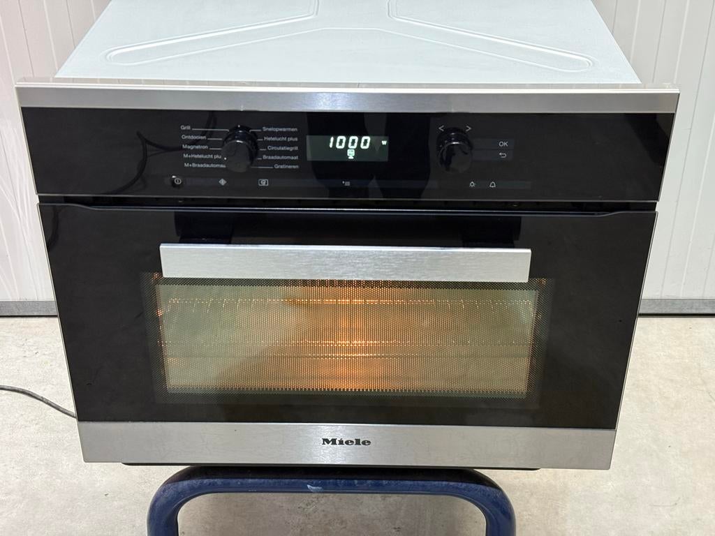 Luxe miele H6200bm combimagnetron, Witgoed en Apparatuur, Ovens, Bella, Hete lucht, 60 cm of meer, Ophalen of Verzenden