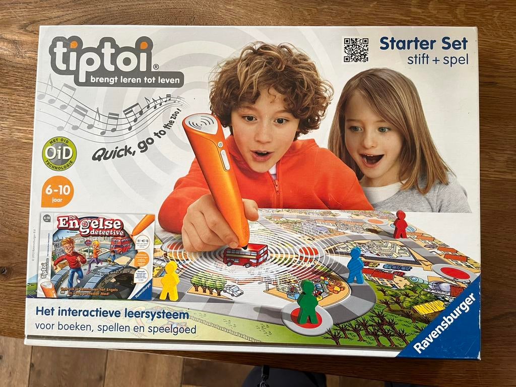 Tiptoi-spel: De Engelse detective - werking pen onbekend !!, Hobby en Vrije tijd, Gezelschapsspellen | Bordspellen, Ophalen of Verzenden