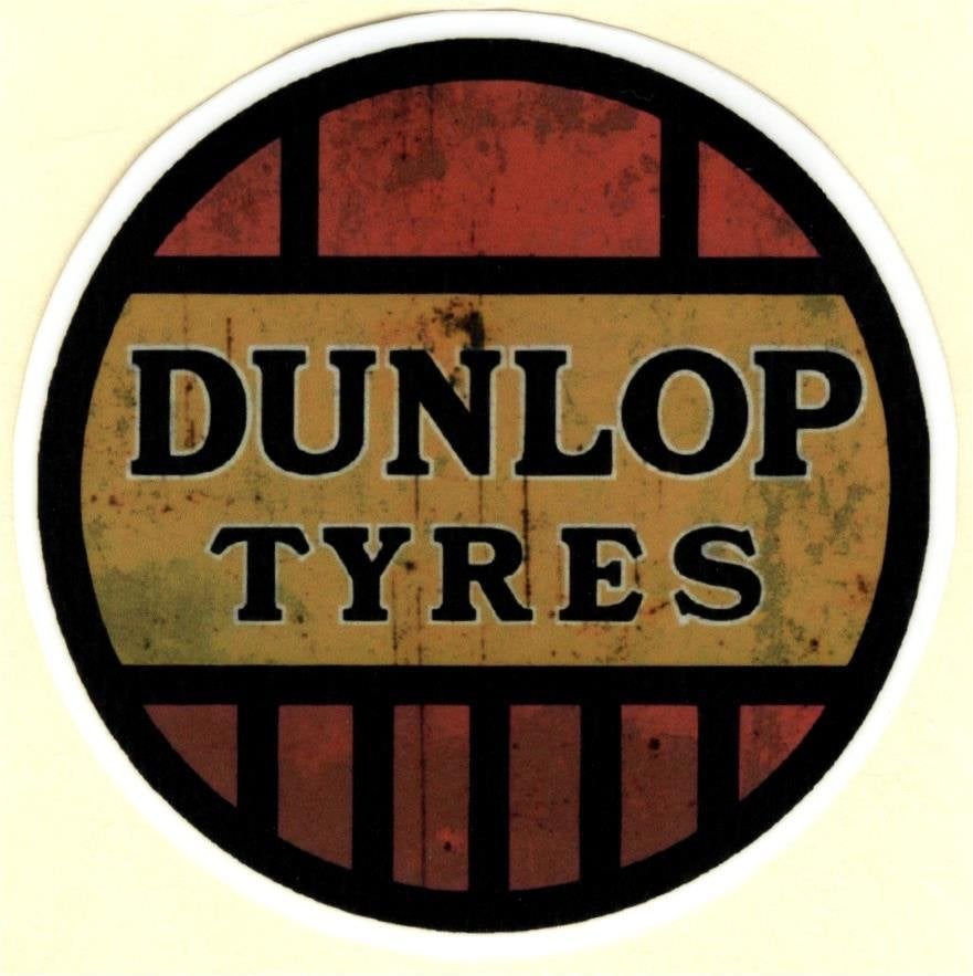 Dunlop Tyres sticker #14, Verzenden