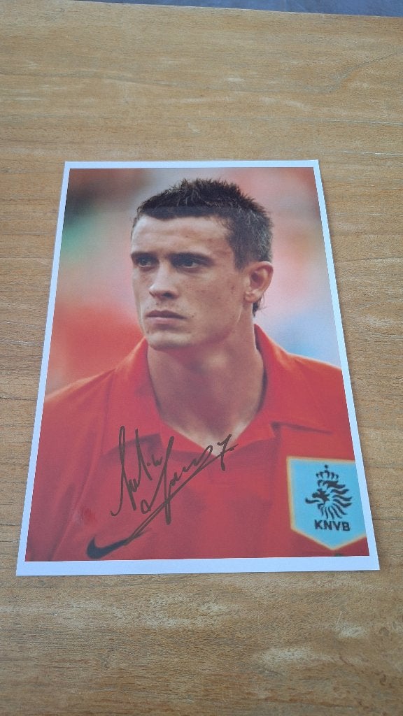 Foto 20x30 cm met handtekening; Julian Jenner # Vitesse NAC, Ophalen of Verzenden, Nieuw, Vitesse, Overige typen