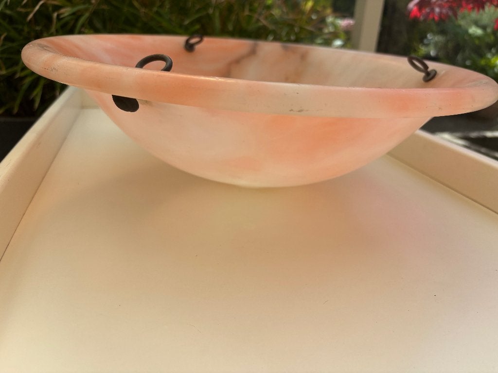 Vintage Art Deco hanglamp, Antiek en Kunst, Curiosa en Brocante, Ophalen of Verzenden