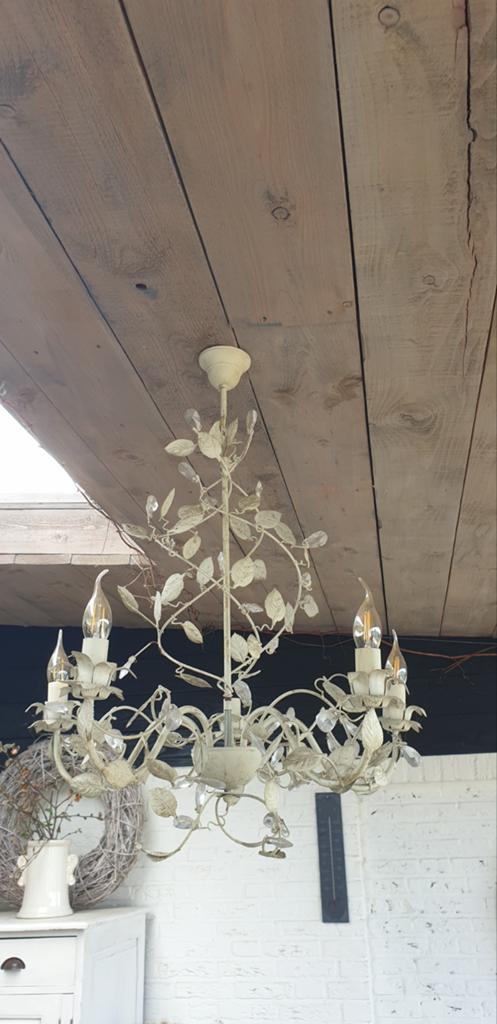 Kroonluchter, Ophalen of Verzenden, Gebruikt, Brocante, landelijk