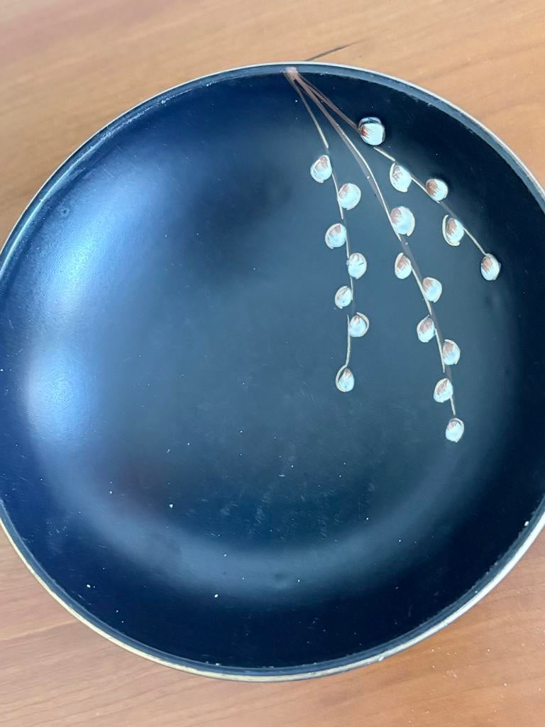 Flora Gouda 660 Lente Pinda Schaal Handgeschilderd, Antiek en Kunst, Ophalen of Verzenden