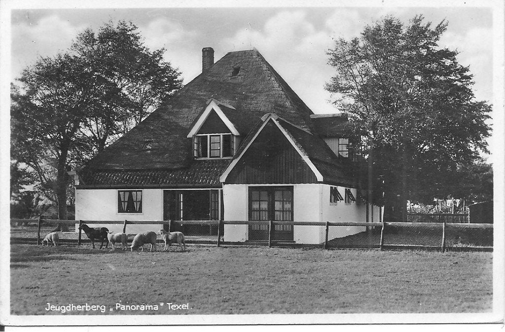 Jeugdherberg Panorama   Texel., Ophalen of Verzenden, 1960 tot 1980, Ongelopen, Waddeneilanden