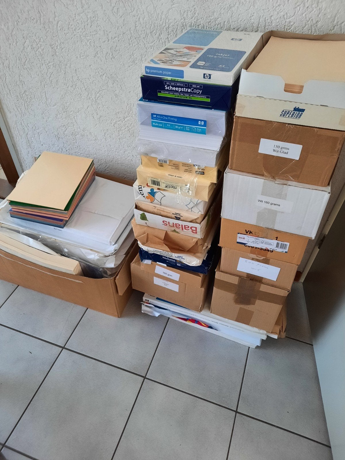 Grote partij papier, Diversen, Papierwaren, Ophalen of Verzenden